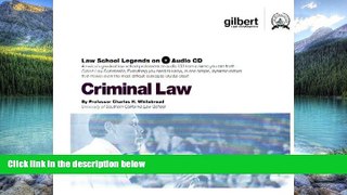 Big Deals  Criminal Law (Law School Legends Audio Series)  Full Ebooks Best Seller