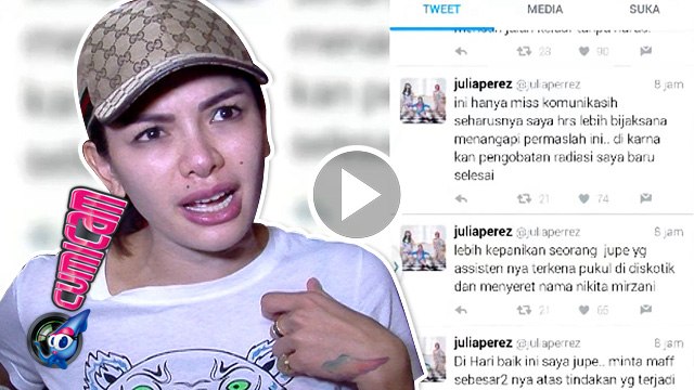 Ini Sindiran Pedas Nikita untuk Jupe - Cumicam 01 November 2016