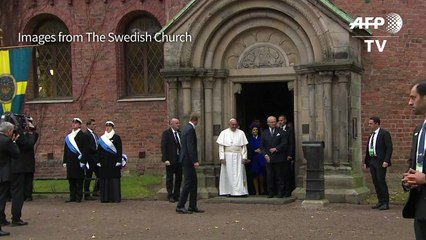 Pope holds mass marking start of Reformation anniversary year