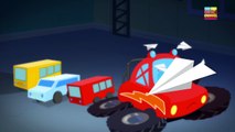 Little red car monster truck Dan We are the monster trucks  PART3