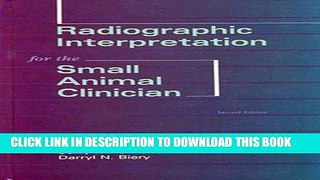 [READ] EBOOK Radiographic Interpretation for the Small Animal  Clinician BEST COLLECTION