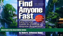 Books to Read  Find Anyone Fast (Find Anyone Fast: Easy-To-Use Guide to Finding Anyone Anywhere)