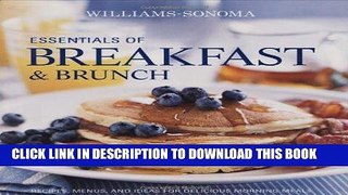 Ebook Williams-Sonoma Essentials of Breakfast   Brunch Free Read