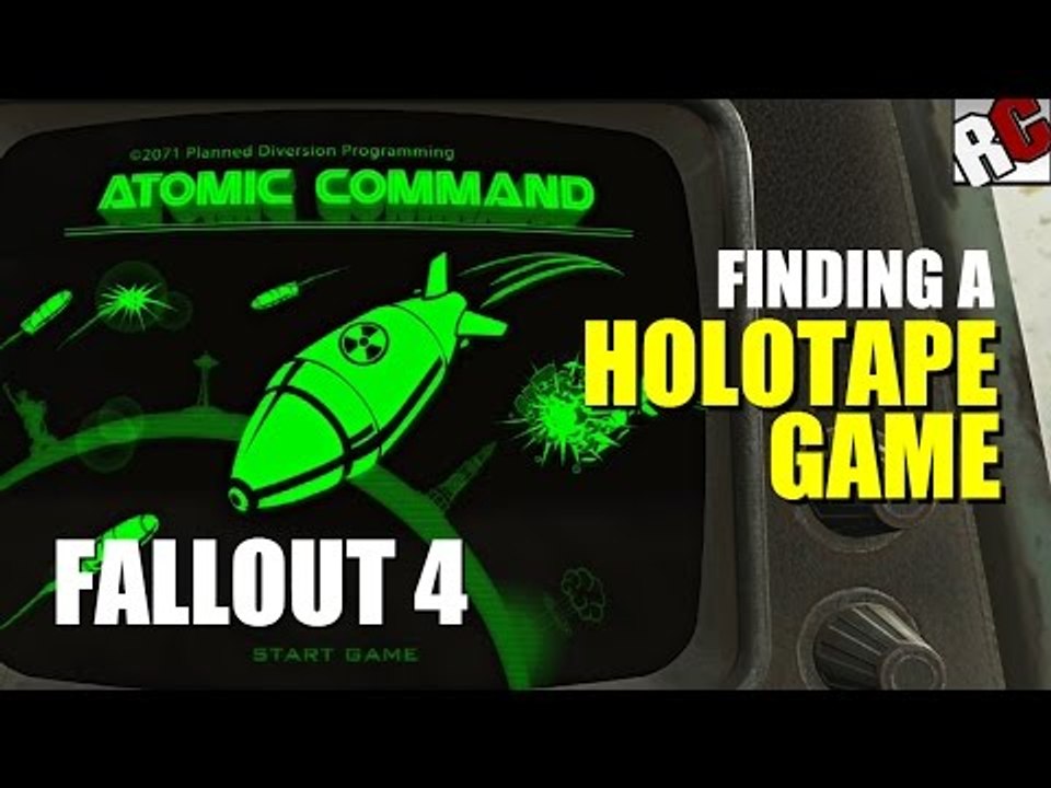 Fallout 4 - How to find a Holotape Game - Future Retro Achievement / Trophy