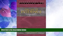 Big Deals  The Law of Evidence (Essentials of Canadian Law)  Best Seller Books Best Seller