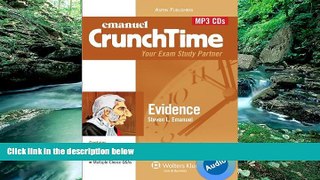 Books to Read  Crunchtime Audio: Evidence 4th Edition (Emanuel Crunchtime)  Full Ebooks Best Seller