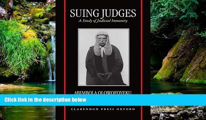 READ FULL  Suing Judges: A Study of Judicial Immunity  READ Ebook Full Ebook