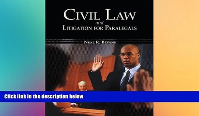 Must Have  Civil Law   Litigation for Paralegals (McGraw-Hill Business Careers Paralegal Titles)