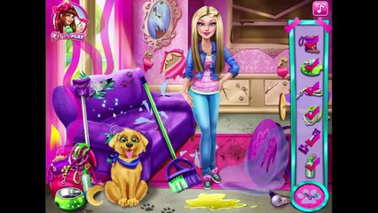 Baby Hazel Games- Barbie Puppy Potty Training– baby games