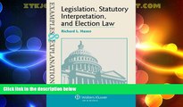 Big Deals  Examples   Explanations Legislation, Statutory Interpretation and Election Law  Full