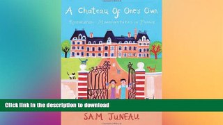 FAVORITE BOOK  A Chateau of One s Own: Restoration Misadventures In France FULL ONLINE