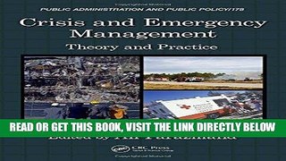 [READ] EBOOK Crisis and Emergency Management: Theory and Practice, Second Edition (Public