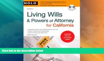 Big Deals  Living Wills   Powers of Attorney for California  Best Seller Books Most Wanted