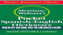 [FREE] EBOOK Merriam-Webster s Pocket Spanish-English Dictionary (Flexible paperback) (Pocket