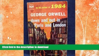 READ  Down and Out in Paris and London [Berkley Medallion G262]  BOOK ONLINE