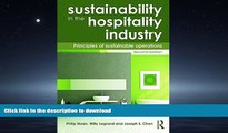 FAVORIT BOOK Sustainability in the Hospitality Industry 2nd Ed: Principles of Sustainable