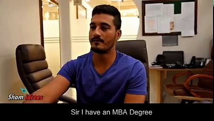 Job Interview When Girl Doing