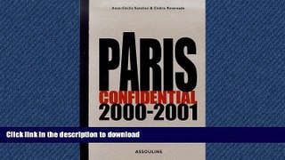 FAVORITE BOOK  Paris Confidential FULL ONLINE