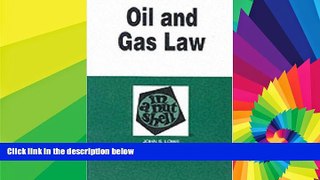 READ FULL  Oil and Gas Law in a Nutshell (Nutshell Series)  Premium PDF Online Audiobook