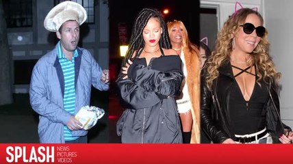 Un vistazo a los trajes más simples de los famosos en este Halloween