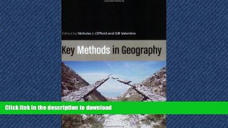READ THE NEW BOOK Key Methods in Geography READ EBOOK