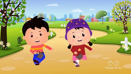 Jack And Jill - Nursery Rhymes For Kids And Children | Baby Songs | HappyKids
