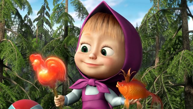 Masha and The Bear - Song of Three wishes (Gone Fishing!)-FE0ZwL10Kqg