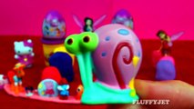 Play-Doh Surprise Eggs Peppa Pig Disney Princess Spiderman Disney Cars 2 Spongebob LPS Angry Birds