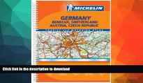READ BOOK  Michelin Germany/Benelux, Switzerland, Austria, Czech Republic Tourist and Motoring