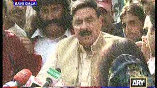 Sheikh rasheed Dharna hoga jo nahi nikle ga wo nawaz sharif ke sath ho ga