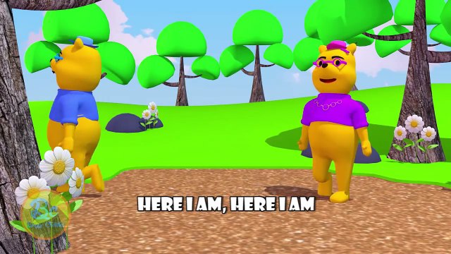 Winnie The Pooh 3D Finger Family | Nursery Rhymes | 3D Animation In HD From Binggo Channel
