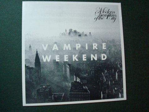 VAMPIRE WEEKEND.''MODERN VAMPIRES OF THE CITY.''.(HANNAH HUNT.)(12'' LP.)(2013.)
