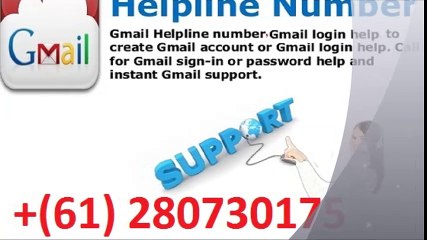 Gmail Customer Support Australia +61280730175