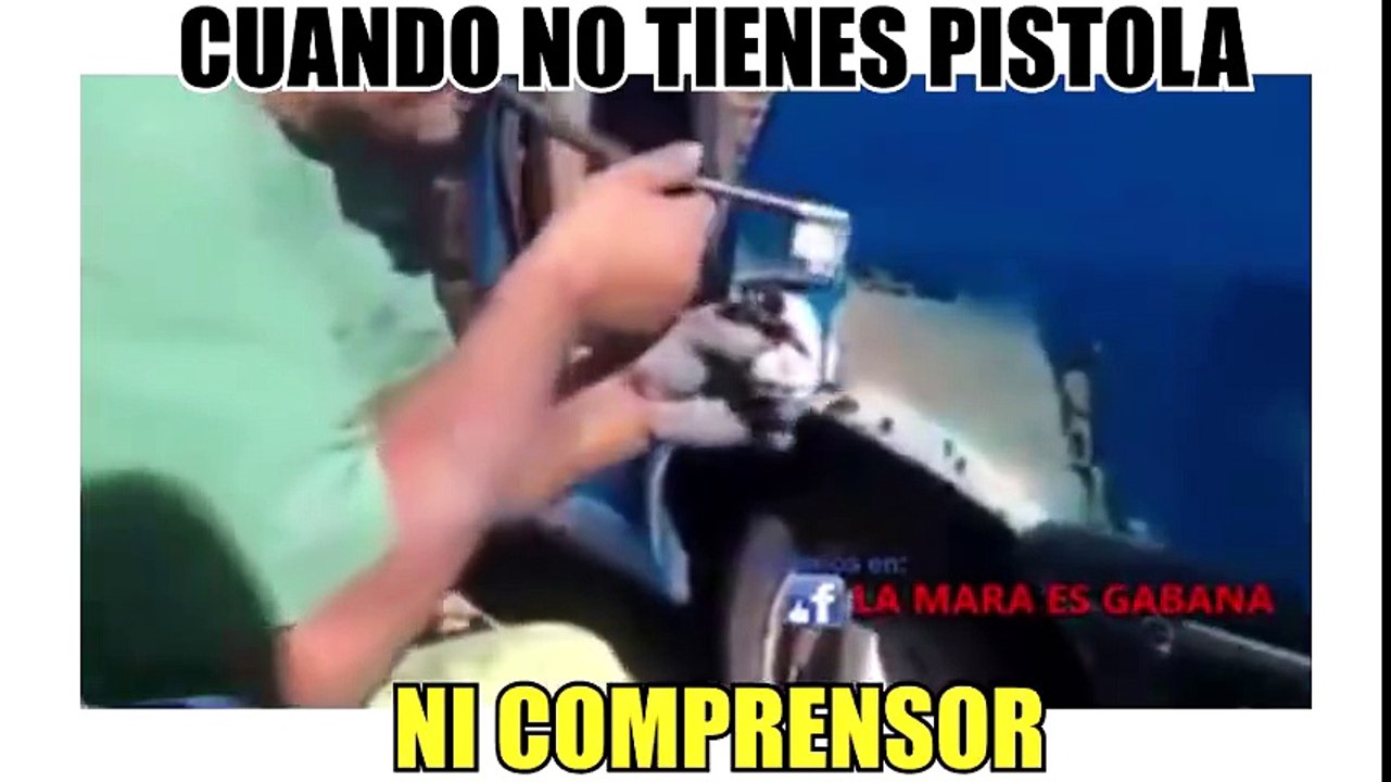 Cuando no tienes compresor para pintar