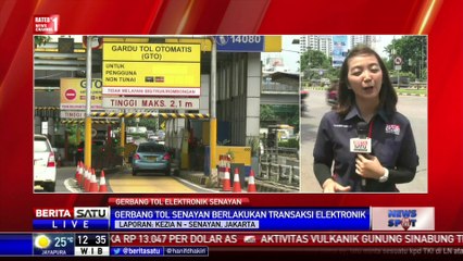 Gerbang Tol Senayan Hanya Layani Transaksi Pembayaran Secara Elektronik