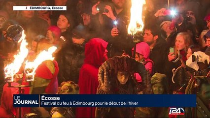 Edimbourg: Festival du feu pour le début de l'hiver