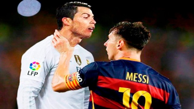 Lionel Messi Vs Cristiano Ronaldo_ Top 10 Craziest Fights, Fouls, Red Cards