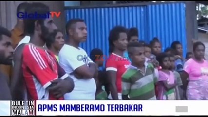 Usai Diresmikan Presiden, APMS Mamberamo Terbakar