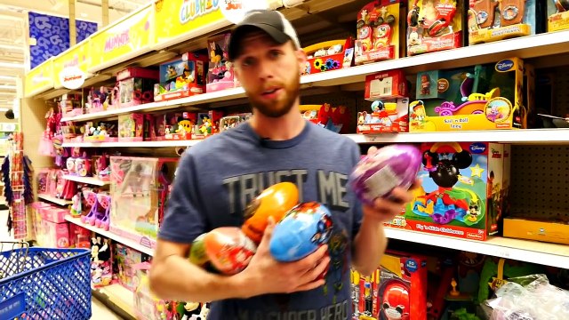 TOY HUNTING DCTC - Surprise Eggs Easter Baskets Play Doh Disney Frozen Hello Kitty Barbie Backpack