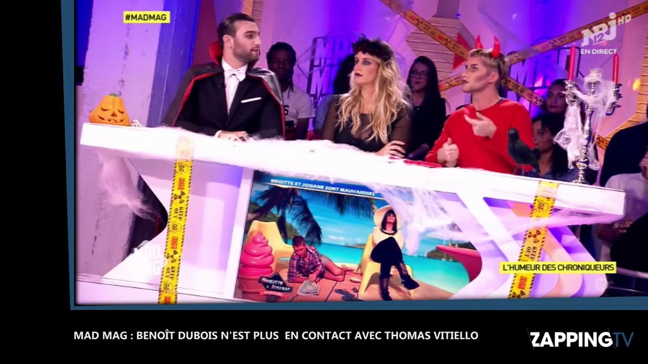 Mad Mag : Benoît Dubois toujours en contact avec Thomas Vitiello ? Il répond