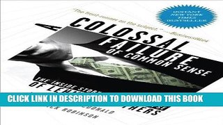 [PDF] A Colossal Failure of Common Sense: The Inside Story of the Collapse of Lehman Brothers