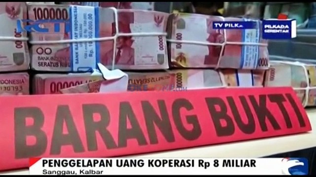 Penggelapan Uang Koperasi Sebesar 8 Miliar Terbongkar Polisi
