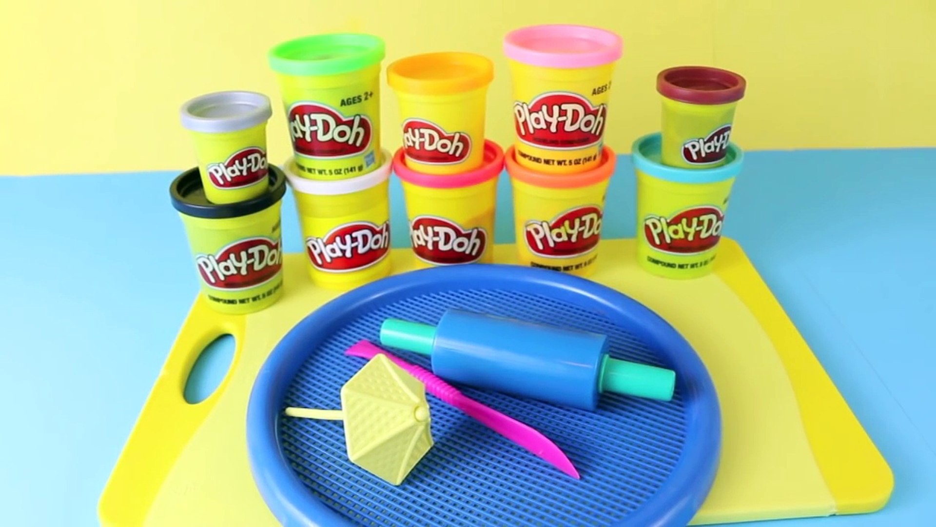 play doh beach