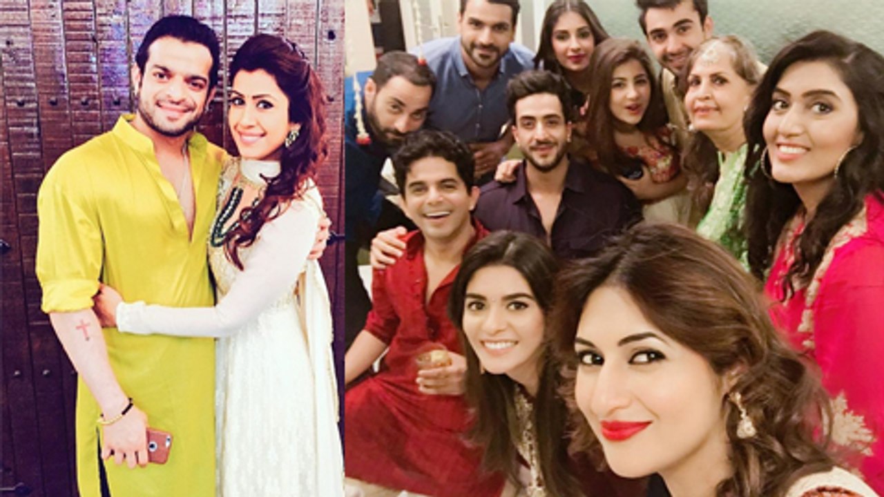 Karan Patel, Divyanka Tripathi, Shabbir Ahluwalia, Karan Tacker, Kishwer Merchant Diwali Look