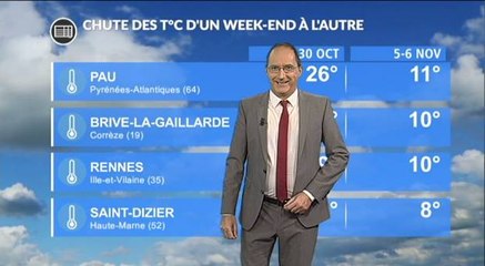 Météo week end : une incroyable chute de températures