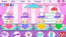 Sweet Little Baby Twins Play Care & Feeding Fun Game For Kids