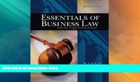 Big Deals  Essentials of Business Law and the Legal Environment  Full Read Most Wanted
