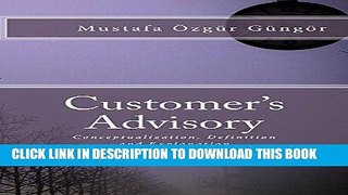 [New] Ebook Customer s Advisory Free Online