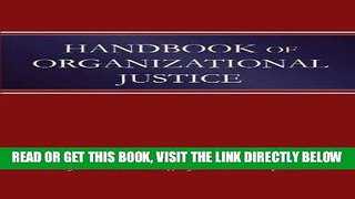 [Free Read] Handbook of Organizational Justice Full Online