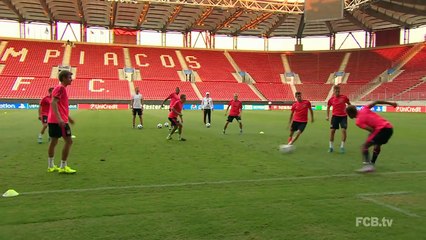 Thomas Muller pulled off a ridiculous amount of stepovers in a game of Bayern Munich rondo